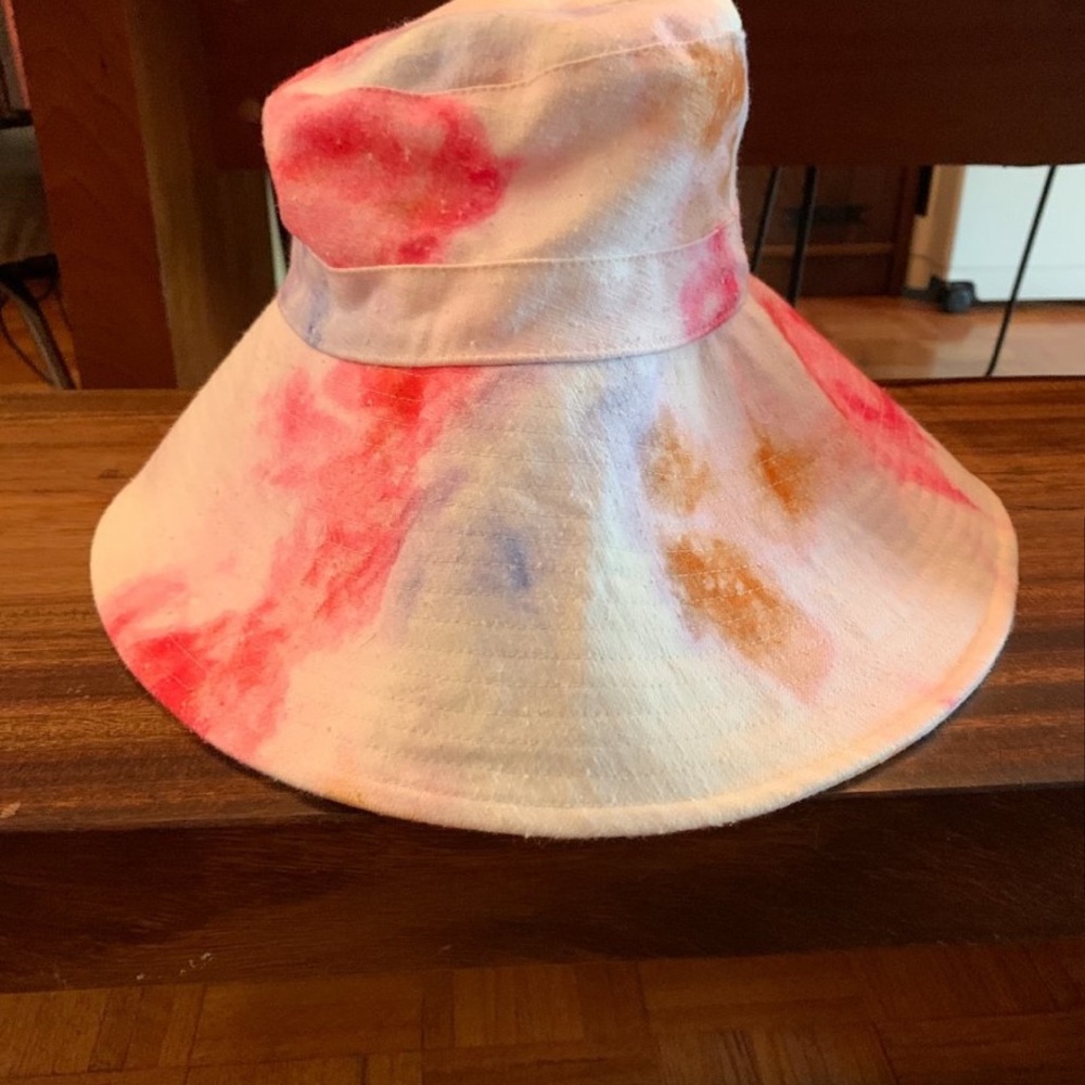 Isabel Marant Noliea Tie Dye Cotton Bucket Hat - Picture 6 of 9